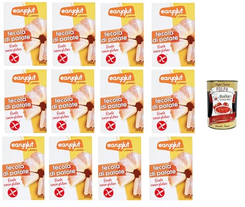 Pedon Easyglut Fecola di Patate Pedon Easyglut Kartoffelstärke 12x250gr +Italian Gourmet Polpa di Pomodoro 400gr von Italian Gourmet E.R.