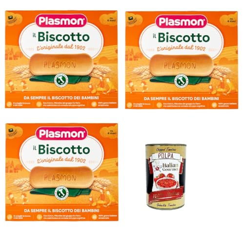 Plasmon Biscotti kekse 3x 320g + Italian Gourmet polpa 400g von Italian Gourmet E.R.