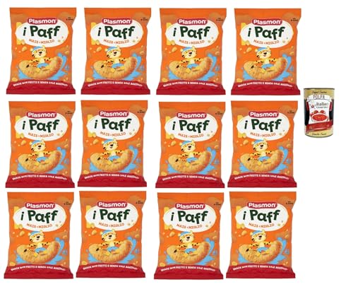 Plasmon snack Mais e Miglio 12x 15g + Italian Gourmet polpa 400g von Italian Gourmet E.R.