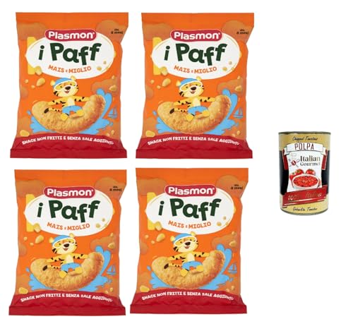 Plasmon snack Mais e Miglio 4x 15g + Italian Gourmet polpa 400g von Italian Gourmet E.R.