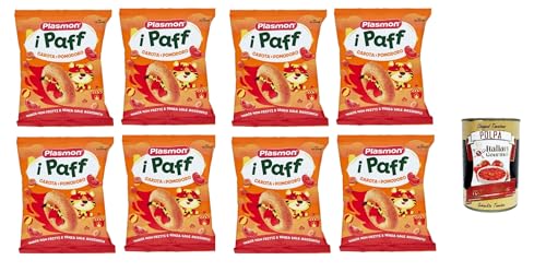 Plasmon snack Pomodoro e Carota 8x 15g + Italian Gourmet polpa 400g von Italian Gourmet E.R.