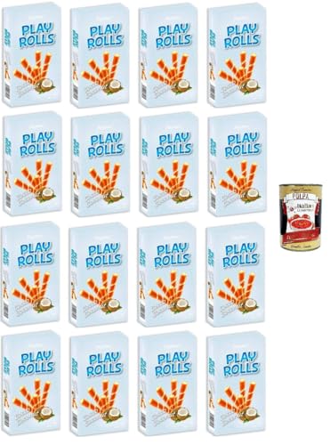 Playtime- PlayRolls Kokosgeschmack 16 x150gr + Italian Gourmet polpa 400g von Italian Gourmet E.R.