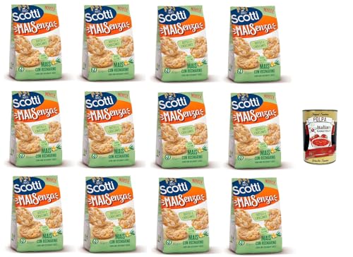 Riso Scotti Mai Senza Mais mit Rosmarin 12 x 60gr + Italian Gourmet polpa 400g von Italian Gourmet E.R.