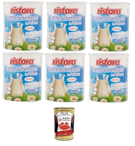 Ristora- Latte scremato in polvere Instant-Magermilchpulver 6x300gr + Italian Gourmet polpa 400gr von Italian Gourmet E.R.