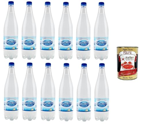 Rocchetta La Chic Natürliches Wasser 12x1lt + Italian Gourmet polpa 400g von Italian Gourmet E.R.