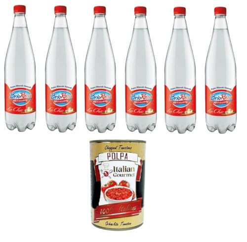 Rocchetta La Chic Sprudelwasser 6x1lt+ Italian Gourmet polpa 400g von Italian Gourmet E.R.