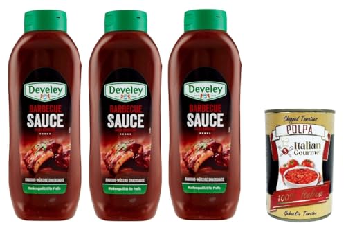 Salsa Barbecue Top Down Barbecue-Sauce 3x 875ml+ Italian Gourmet polpa 400g von Italian Gourmet E.R.