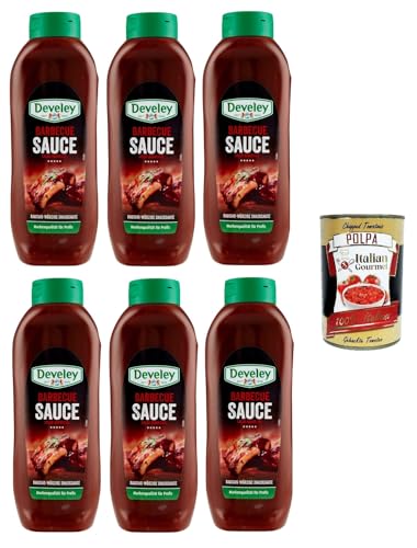 Salsa Barbecue Top Down Barbecue-Sauce 6x 875ml+ Italian Gourmet polpa 400g von Italian Gourmet E.R.