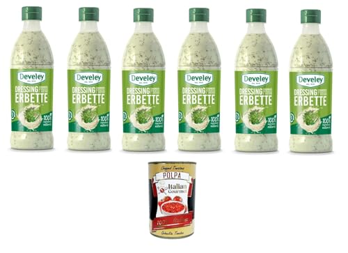 Salsa Dressing Erbette Sauce 6x 500ml + Italian Gourmet polpa 400g von Italian Gourmet E.R.