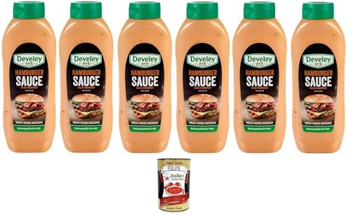 Salsa Hamburger Squeeze Sauce 6x 875 ml+ Italian Gourmet polpa 400g von Italian Gourmet E.R.