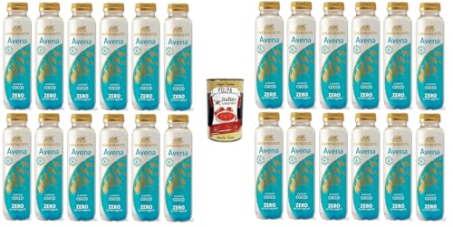 San Benedetto Avena al Gusto di Cocco Haferflocken mit Kokosgeschmack 24x 40cl + Italian Gourmet Polpa di Pomodoro 400g von Italian Gourmet E.R.