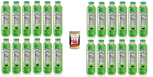 San Benedetto "Le Specialità" Thè Verde Matcha „Die Spezialitäten“ Matcha-Grüntee 24x400ml + Italian Gourmet polpa 400g von Italian Gourmet E.R.