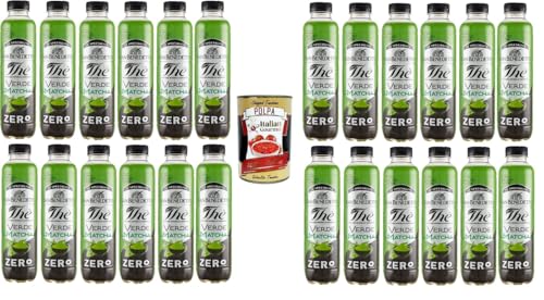 San Benedetto The' Verde Matcha Zero Grüner Tee Matcha Zero 24x 400ml+ Italian Gourmet polpa 400g von Italian Gourmet E.R.