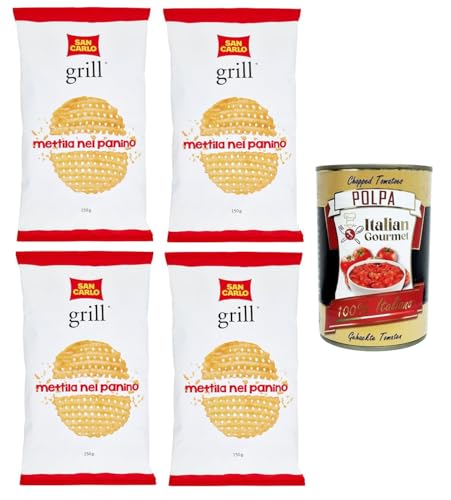 San Carlo Patatine Grill 4x150gr + Italian Gourmet polpa 400g von Italian Gourmet E.R.