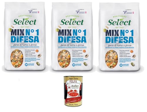 Select MIX N.1 DIFESA Quelle für Kupfer und Eisen 3x 300gr + Italian Gourmet polpa 400g von Italian Gourmet E.R.