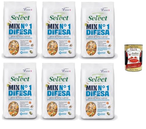 Select MIX N.1 DIFESA Quelle für Kupfer und Eisen 6x 300gr + Italian Gourmet polpa 400g von Italian Gourmet E.R.