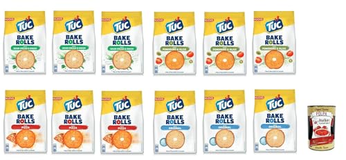 Testpaket Tuc Bake Rolls, dünne Knusperbrötchen 12x 150 g + Italian gourmet plpa 400g von Italian Gourmet E.R.