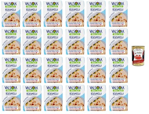 Valsoia- Güte und Gesundheit Besciamella Bechamel 24x200ml + Italian Gourmet polpa 400g von Italian Gourmet E.R.