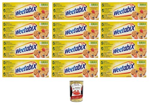 Weetabix, Formelle di Frumento integrale Vollkornkuchen 12 x 215gr + Italian Gourmet polpa 400g von Italian Gourmet E.R.