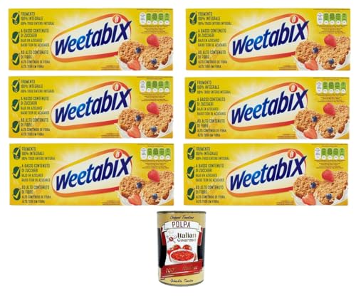 Weetabix, Formelle di Frumento integrale Vollkornkuchen 6 x 215gr + Italian Gourmet polpa 400g von Italian Gourmet E.R.