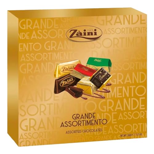 Zaini Cioccolatini Grande Assortimento Große Auswahl an Pralinen mit gemischten Füllungen und Cremes 206gr + Italian Gourmet polpa 400g von Italian Gourmet E.R.