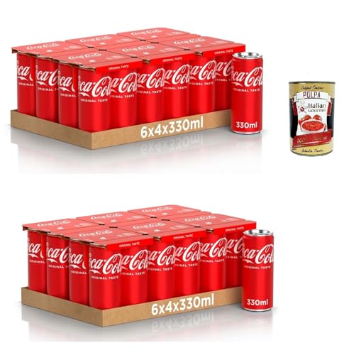 original dosen kohlensäurehaltiges Getränk 48x 330ml Softdrink + Italian gourmet polpa 400g von Italian Gourmet E.R.