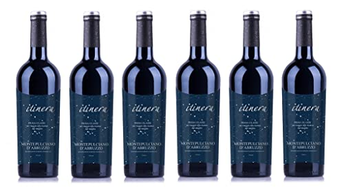 6x 0,75l - 2022er - Itinera - Prima Classe - Montepulciano d'Abruzzo D.O.P. - Abruzzen - Italien - Rotwein trocken von Itinera