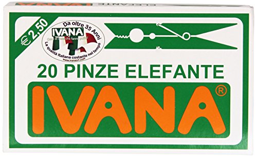 Ivana – Zange Wäsche Elefant – 20 Zange von Ivana