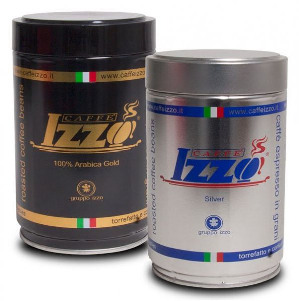 IZZO Espresso Gold und Silver Bohnen von Caffè Izzo