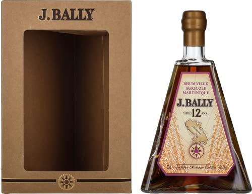 J. Bally Rhum Vieux Agricole Martinique 12 Ans D'Âge mit Geschenkverpackung (1 x 0.7 l) von J.Bally