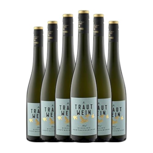 J. Trautwein Riesling & Gewürztraminer Floral Rheinhessen 75 cl Weißwein (Karton mit 6 Flaschen von 75 cl) von J. Trautwein