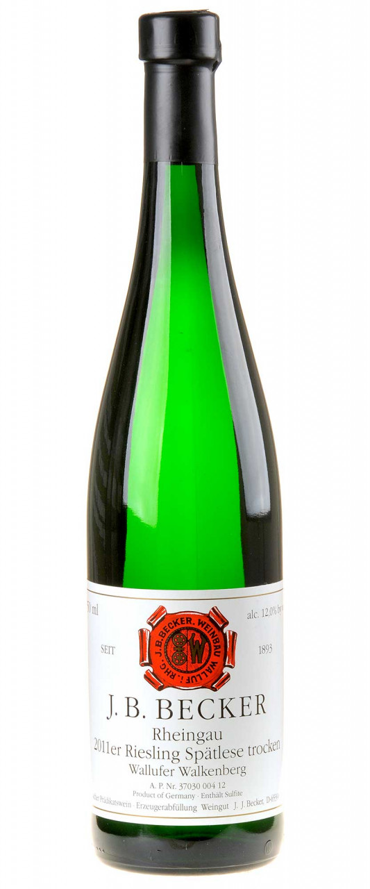 J.B.Becker Riesling Walkenberg Spätlese trocken 2011 von J.B.Becker