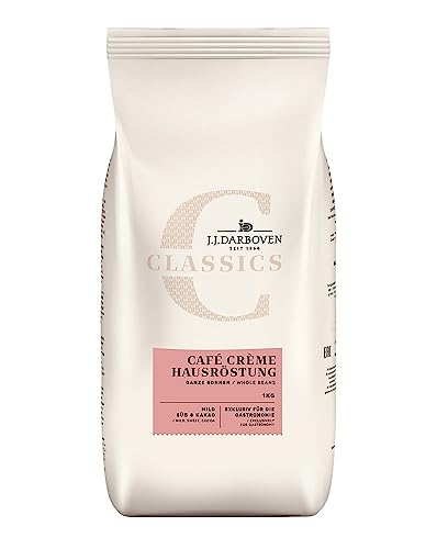 J. J. Darboven Classics CAFÉ CRÈME HAUSRÖSTUNG, 6x1000g Bohnen von Fairtrade J.J.Darboven