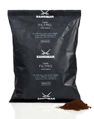 Kaffee CAFFÉ FILTRO von Sansibar, 6x500g gemahlen von Fairtrade J.J.Darboven