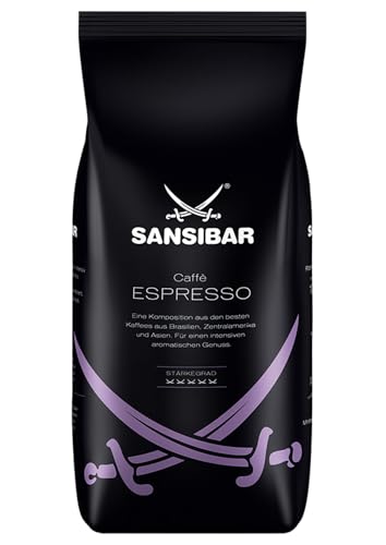 SANSIBAR Caffe Espresso 4x1000g ganze Bohne von J.J. DARBOVEN SEIT 1866