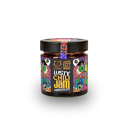 Bio Lusty Chili Jäm Würzpaste vegan 160g von J.Kinski