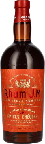 Rhum J.M ÉPICES CRÉOLES Rhum Agricole 46% Volume 0,7l Rum von Rhum J.M