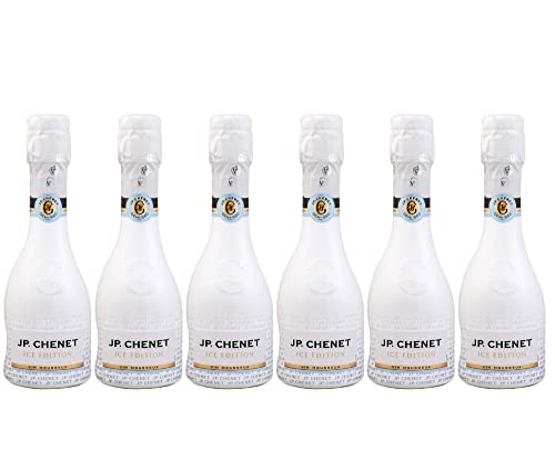 J.P. Chenet - Ice Edition Weiß Schaumwein Halbtrocken, Wein aus Frankreich (6 x 0,20 L) von J.P. Chenet