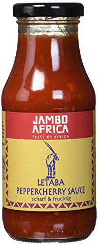 Jambo Africa Letaba Peppercherry Sauce, 6er Pack (6 x 240 ml) von JAMBO AFRICA