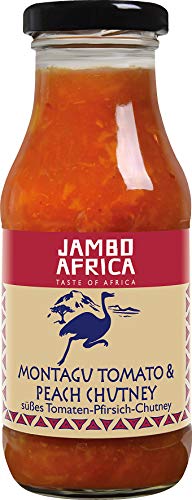 TOMATO & PEACH CHUTNEY von Jambo Africa, 275g von JAMBO AFRICA