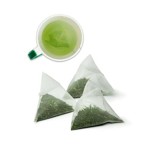 Japanische Grünteebeutel – Tappuri Catechin-Grüntee für Männer und Frauen – rein natürlicher, gentechnikfreier authentischer japanischer Grüntee – reich von JAPANESE GREEN TEA CO.