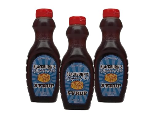 Blackburns Sugar Free Pancake & Waffle Syrup 12 Oz (Pack of 3) von JERVAMNI