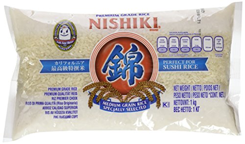 NISHIKI Nishiki Rice Musenmai Medium Grain, 1 kg von JFC