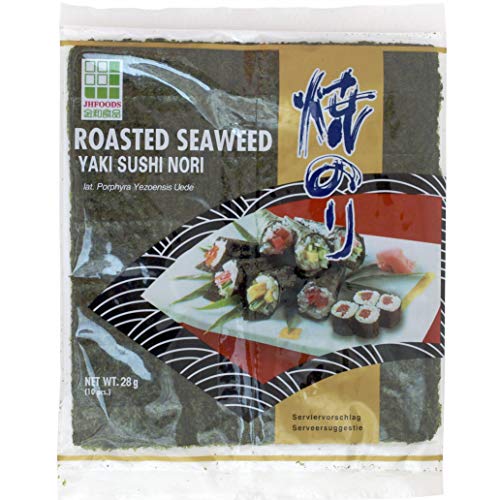 JHFOODS - Gerösteter Seetang Sushi Gold, (1 X 28 GR) von JHFOODS