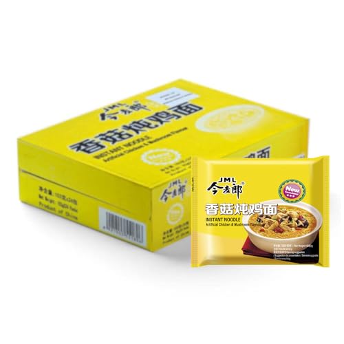 JIN MAI LANG - Instant Nudeln Hühnchen & Pilz - 24 X 103 GR - Multipack von JIN MAI LANG