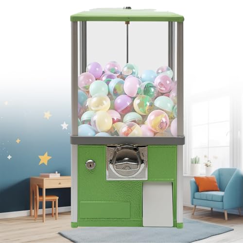 Mini-Verkaufsautomat, Kaugummiautomat, Kaugummiautomat für kleine Unternehmen, Preisautomat für Kinder, für Partys, Einkaufszentren, Supermärkte,Green von JJENXYYDS