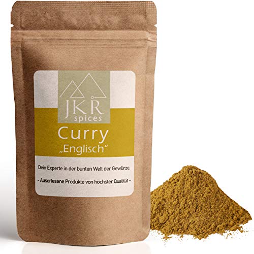 JKR Spices Currypulver - mildes Curry Pulver | Gewürzmischung Englische Art | Orientialische Indische Gewürzmischung - Ideal für Reis und Currygerichte - 1000g von JKR Spices