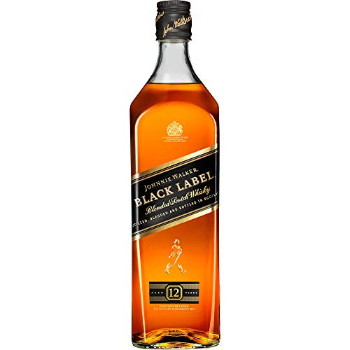 Johnnie Walker BLACK LABEL 12 Years Old Blended Scotch Whisky 40% Vol. 1l von JOHNNIE WALKER