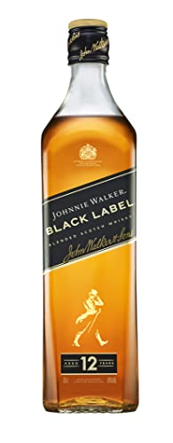 Johnnie Walker Black Label 12 Jahre | Blended Scotch Whisky | klassischer | Geschenkempfehlung für genussvolle Abende zu Hause & mit Freunden | 40% Vol | 700ml | (Packung mit 6) von JOHNNIE WALKER