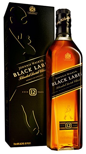 Johnnie Walker - Black Label Aged 12 Years Blended Scotch Whisky 40% Vol. - 0,7l von JOHNNIE WALKER